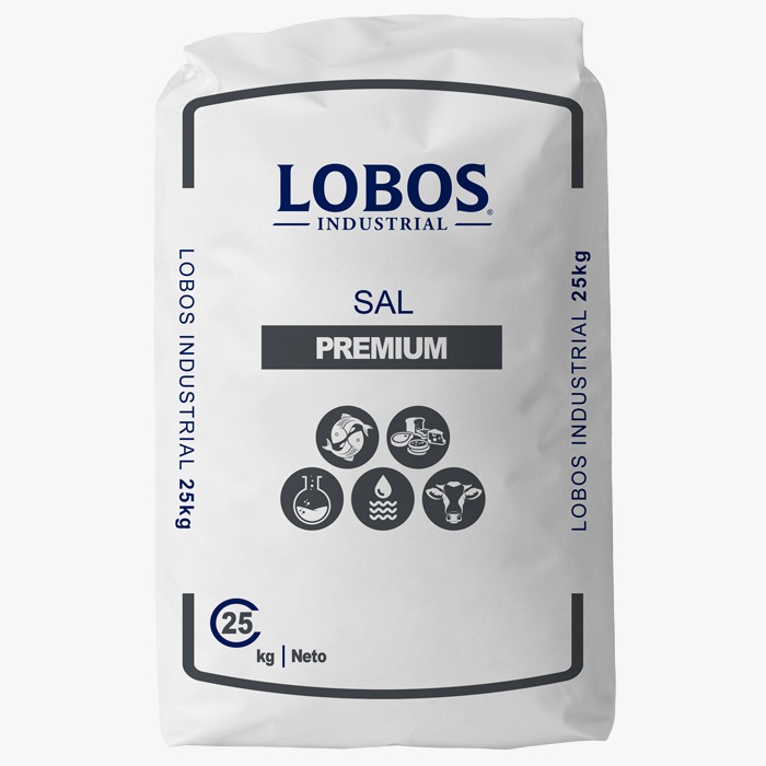 Acopio de Sal Industrial Premium 25kg para procesos críticos