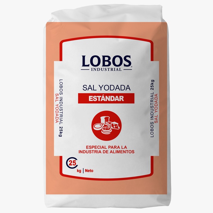 Sal Yodada para Panaderías saco 25kg y 20kg